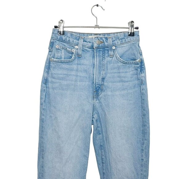 Madewell Curvy Perfect Vintage Jean MC594 Women’s Size 24 Fiore Wash Blue - Picture 3 of 15